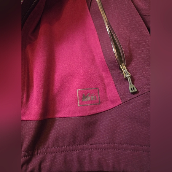 REI Elements E1 Softshell Jacket With Hood Size Small - Picture 11 of 16